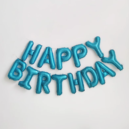 Happy Birthday 16” Banner Balloon