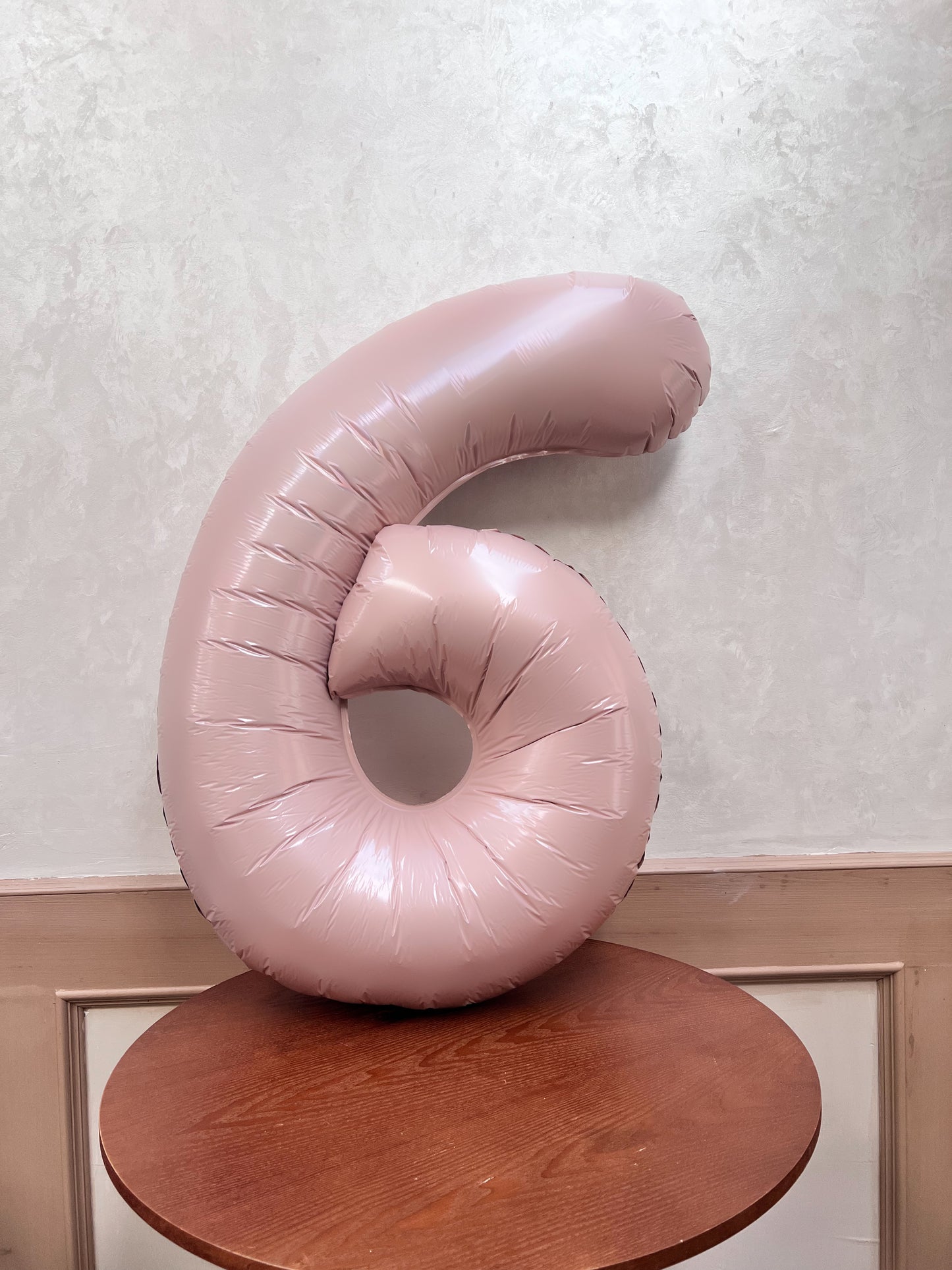 Baby pink number 40”