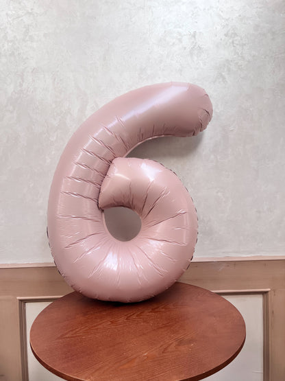 Baby pink number 40”