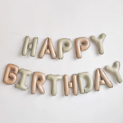 Happy Birthday 16” Banner Balloon