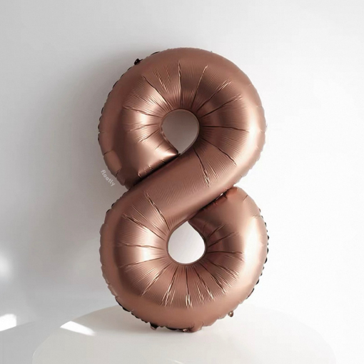 Chocolate Numer Balloon 40"
