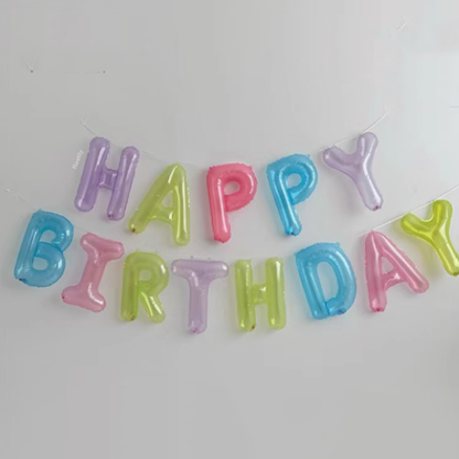 Happy Birthday 16” Banner Balloon