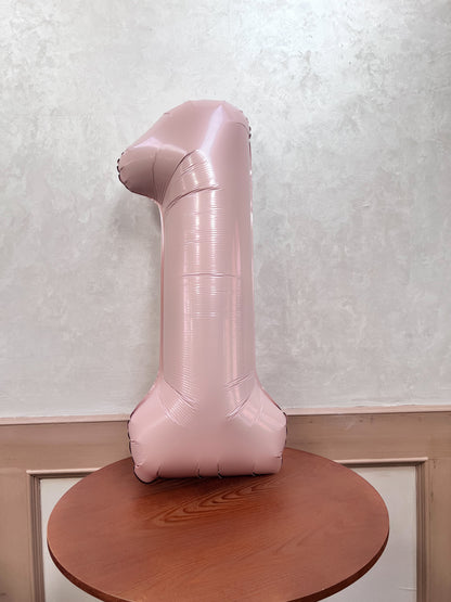 Baby pink number 40”