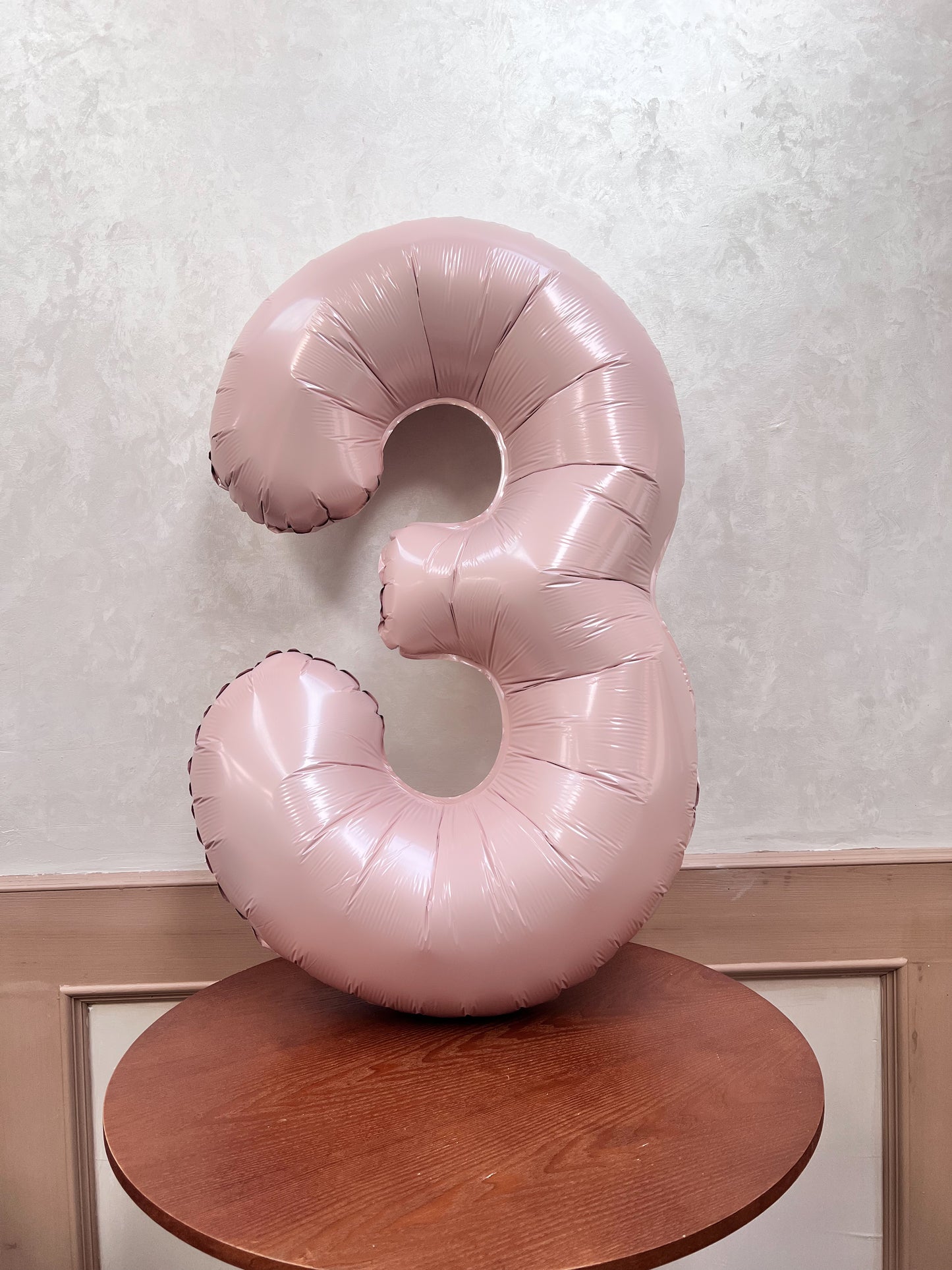 Baby pink number 40”