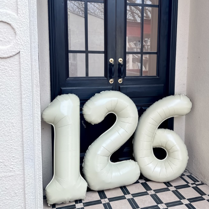 Nude Number Balloon 40"