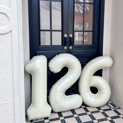 Nude Number Balloon 40"