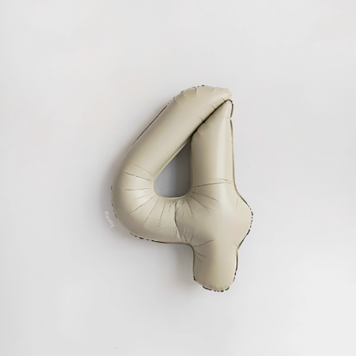 Nude Number Balloon 40"