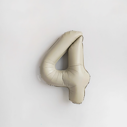 Nude Number Balloon 40"