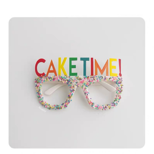 "Cake Time" Glasses