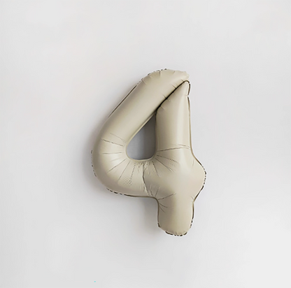 Nude Number Balloon 40"