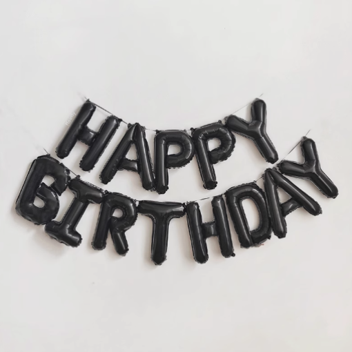 Happy Birthday 16” Banner Balloon