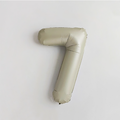 Nude Number Balloon 40"