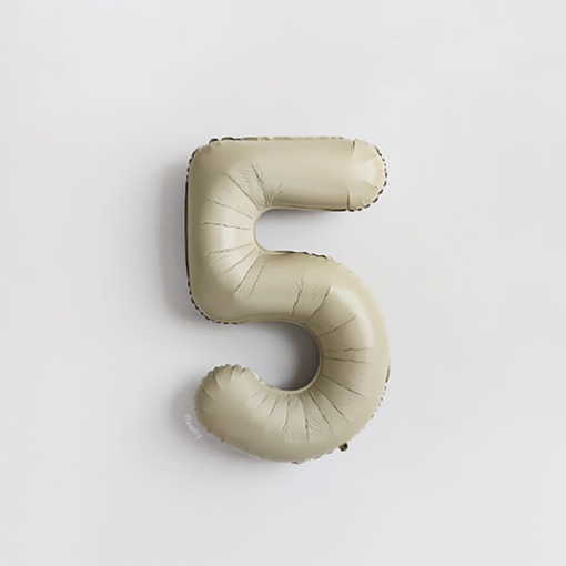 Nude Number Balloon 40"