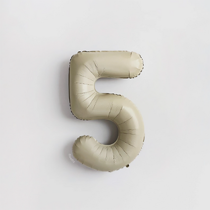 Nude Number Balloon 40"