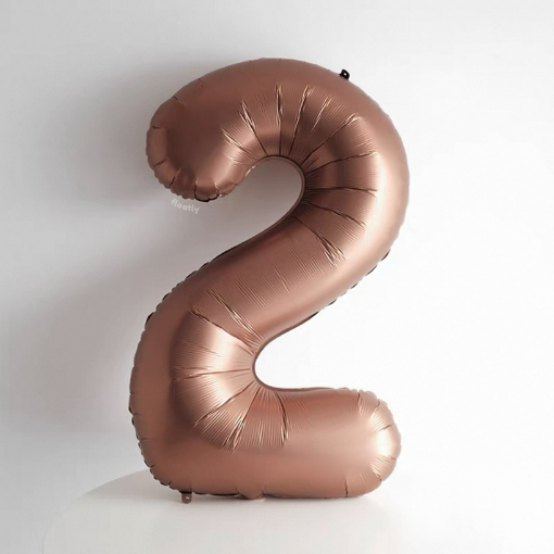 Chocolate Numer Balloon 40"