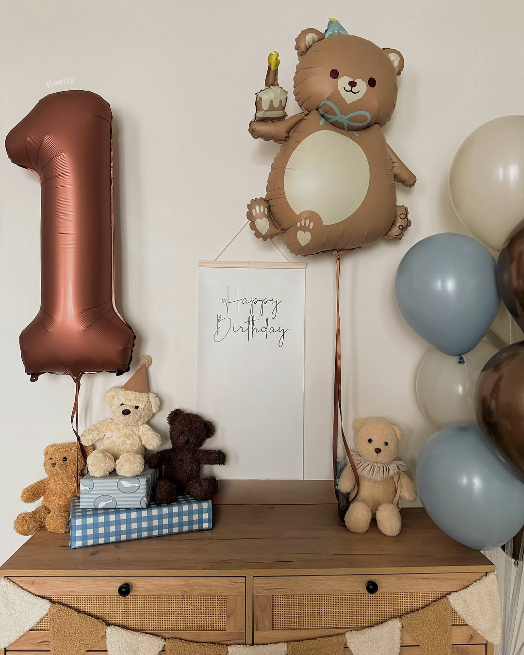 Chocolate Numer Balloon 40"