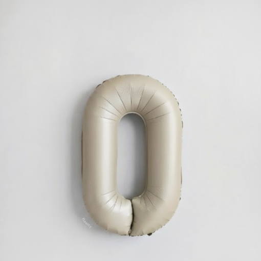 Nude Number Balloon 40"