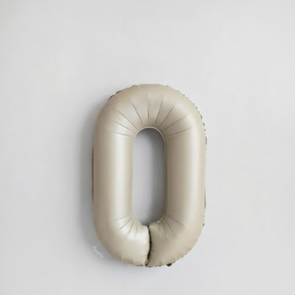 Nude Number Balloon 40"