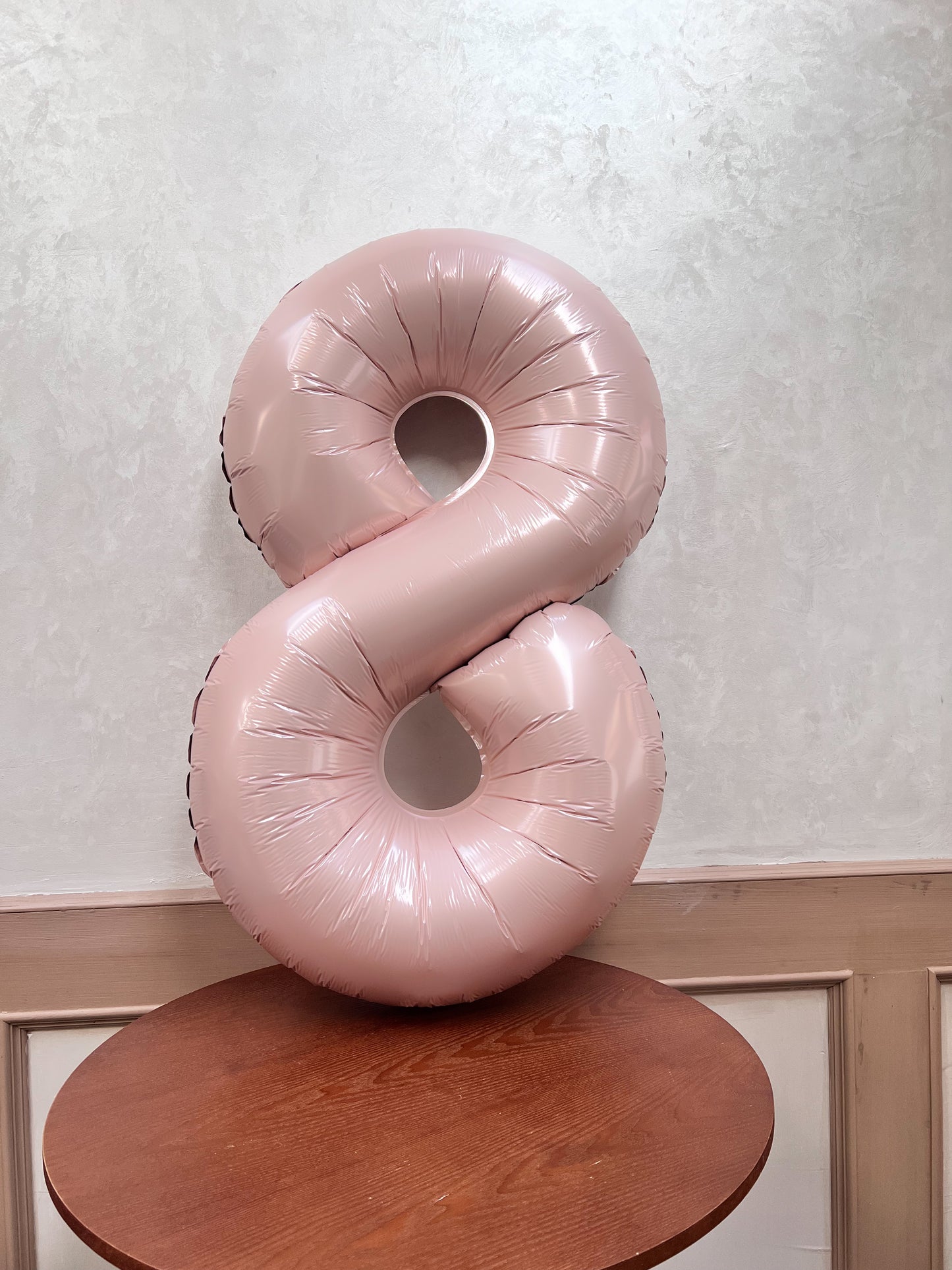 Baby pink number 40”