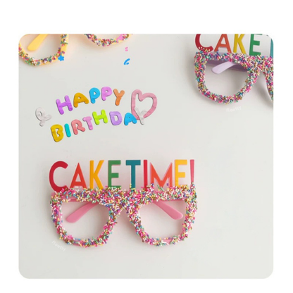 "Cake Time" Glasses