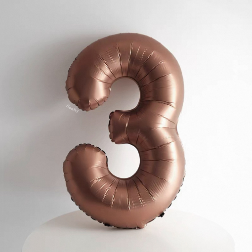 Chocolate Numer Balloon 40"