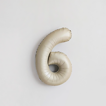 Nude Number Balloon 40"