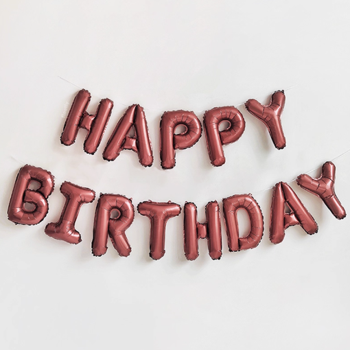 Happy Birthday 16” Banner Balloon