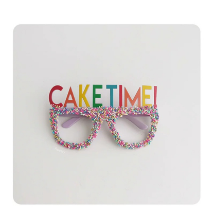 "Cake Time" Glasses