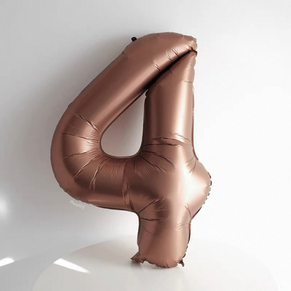 Chocolate Numer Balloon 40"