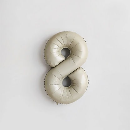 Nude Number Balloon 40"