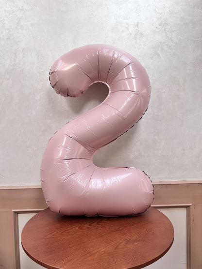 Baby pink number 40”