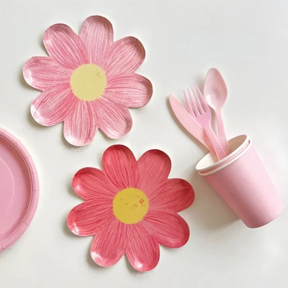 Flower Painted Tableware