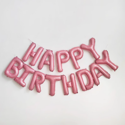 Happy Birthday 16” Banner Balloon