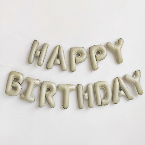 Happy Birthday 16” Banner Balloon