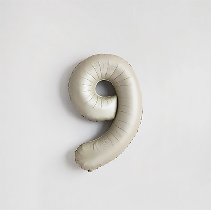 Nude Number Balloon 40"