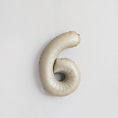 Nude Number Balloon 40"