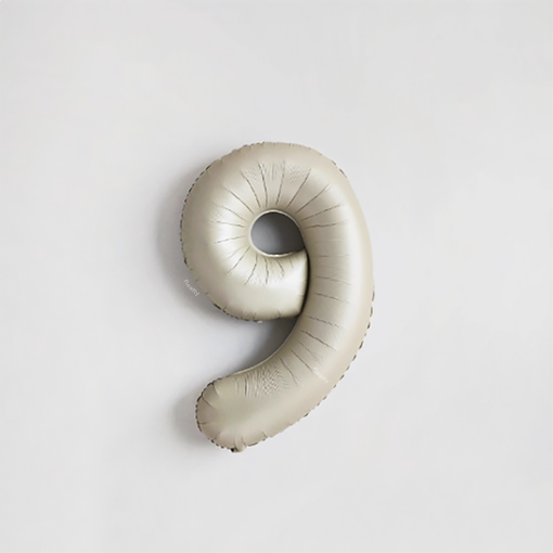 Nude Number Balloon 40"