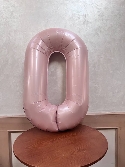 Baby pink number 40”