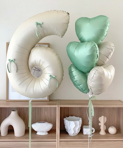 Nude Number Balloon 40"