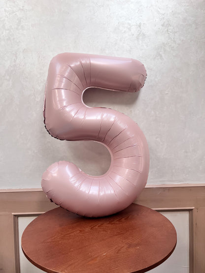 Baby pink number 40”