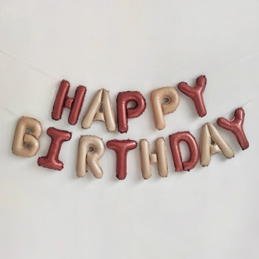 Happy Birthday 16” Banner Balloon